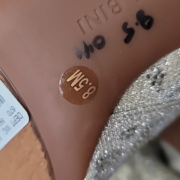 Gianni BiniAnninaTwo Leopard Print Rhinestone Embellished Stiletto Dress Booties - Picture 9 of 11